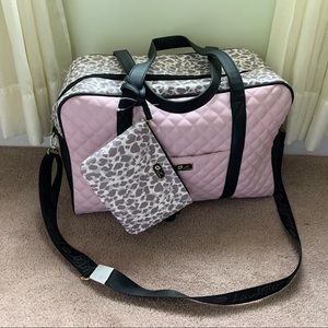 Betsy Johnson duffle bag and free purse